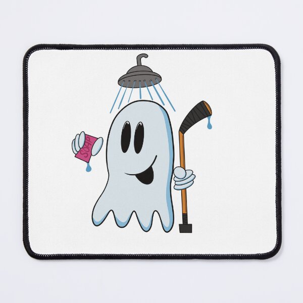 Item preview, Shower Time - Ice Hockey Ghost designed and sold by HockeyGhost.