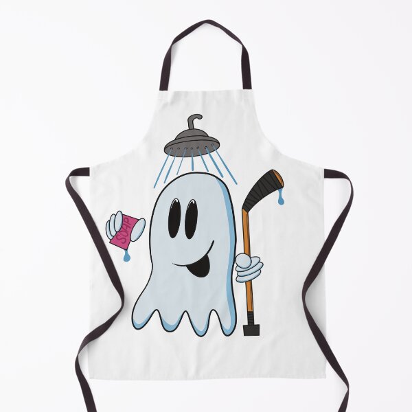 Item preview, Shower Time - Ice Hockey Ghost designed and sold by HockeyGhost.