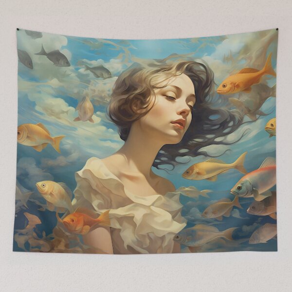 Item preview, Enchanting Waters designed and sold by Wallart-Nisyo.