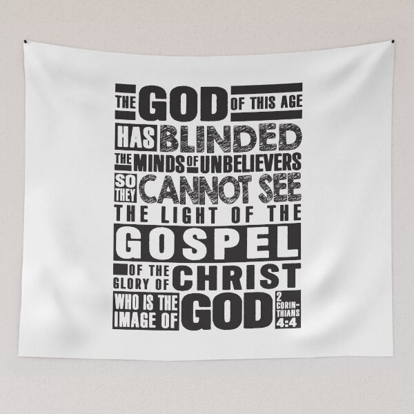 Item preview, 2 Corinthians 4:4 The Glory Of Christ designed and sold by plushism.
