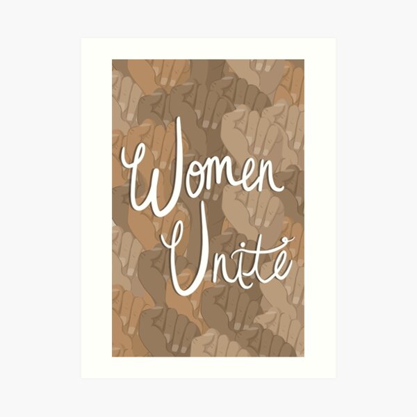 Women Unite Art Print