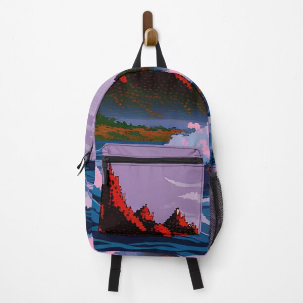 Item preview, Pixel art mountain landscape designed and sold by brandway.