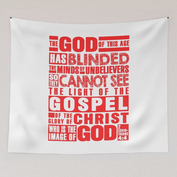 Item preview, 2 Corinthians 4:4 The Glory Of Christ designed and sold by plushism.