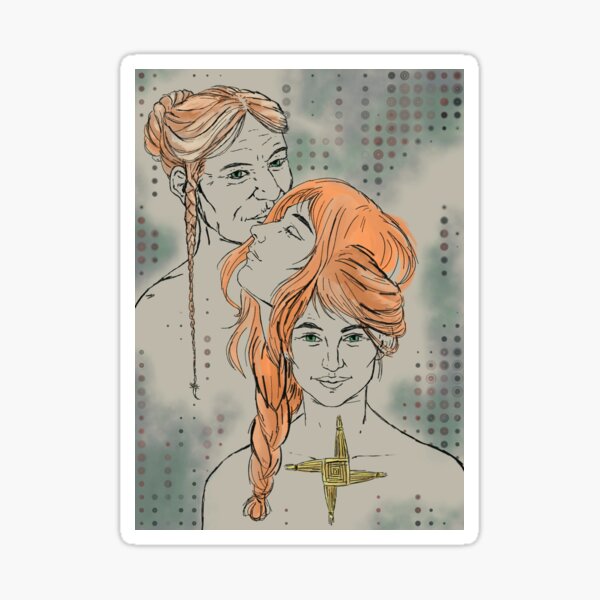 Celtic Spirit Lyra Album Cover Sticker Album Cover Sticker