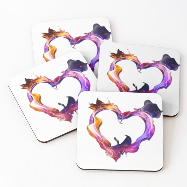 Item preview, FLAME HEART designed and sold by ladymiakax.
