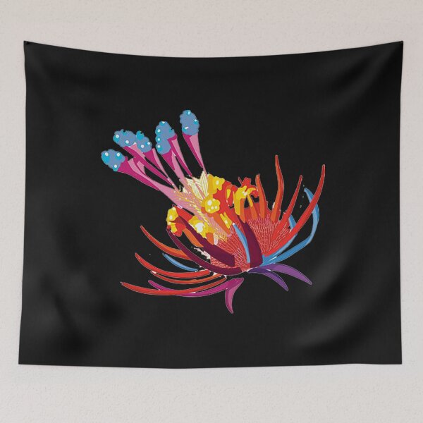 Item preview, Rainbow biscus liliac pandora flower designed and sold by JodieNeale.