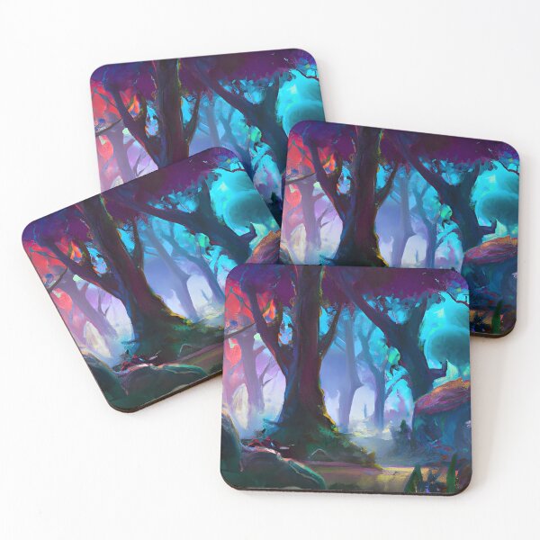 Item preview, Violet evening forest designed and sold by brandway.