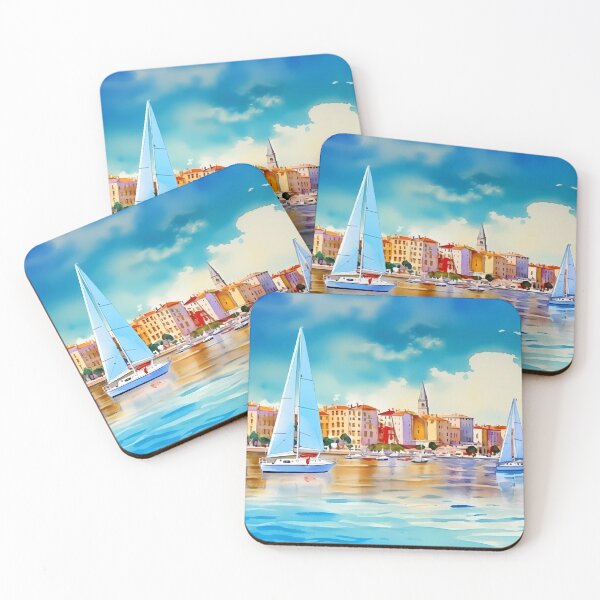 Item preview, Sailing Towards the Cityscape designed and sold by Wallart-Nisyo.