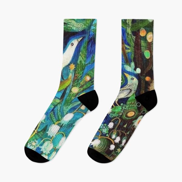 Item preview, birds and snowbells  designed and sold by ritusdesigns.