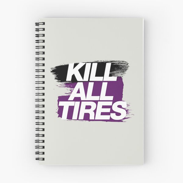 Item preview, Kill All Tires - purple designed and sold by PadPadDate.