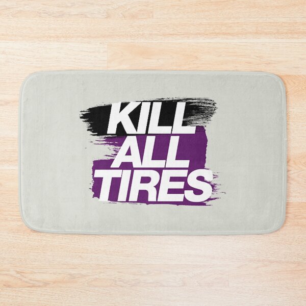 Item preview, Kill All Tires - purple designed and sold by PadPadDate.