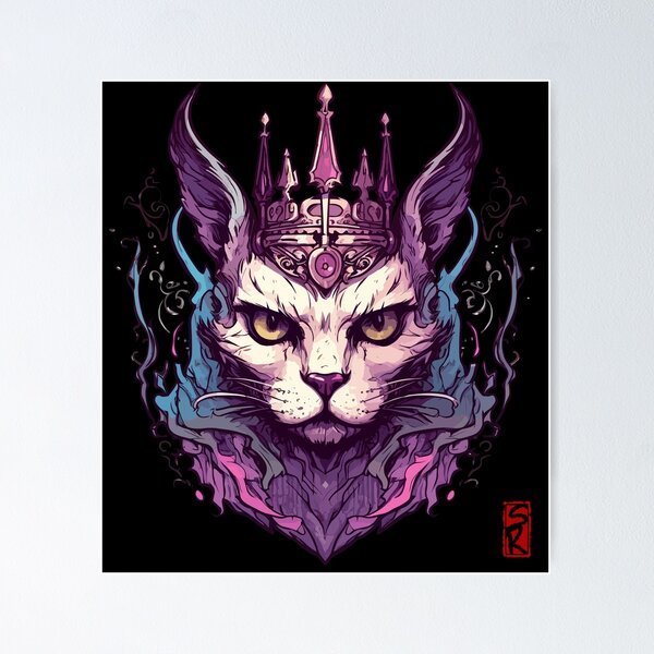 Item preview, Evil cat designed and sold by SiriusrenoTee.