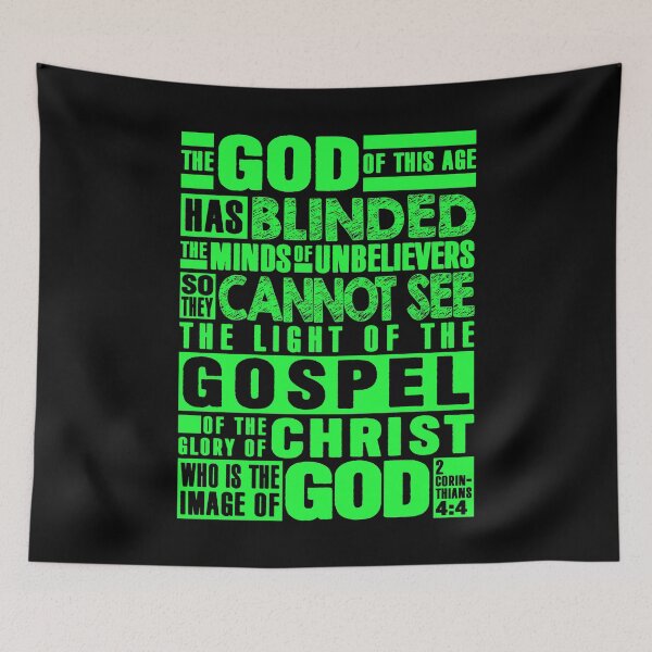Item preview, 2 Corinthians 4:4 The Glory Of Christ designed and sold by plushism.