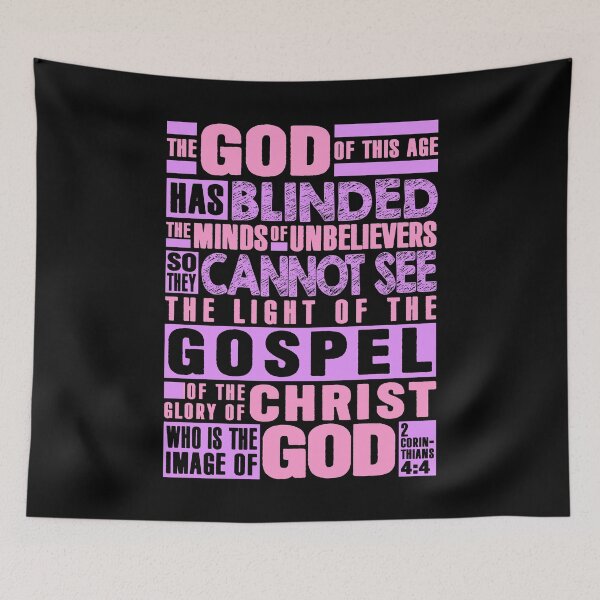 Item preview, 2 Corinthians 4:4 The Glory Of Christ designed and sold by plushism.