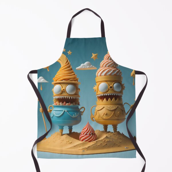 Item preview, "Funny ice cream summer friends" digital art designed and sold by arcticcayman.