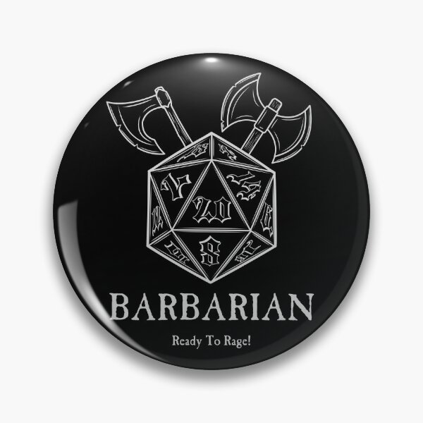 Item preview, Barbarian Ready to Rage designed and sold by SideQuest - Scribbled Chaos!.