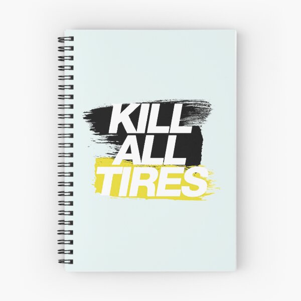 Item preview, Kill All Tires - Yellow designed and sold by PadPadDate.
