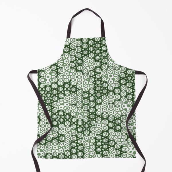 Item preview, Floral Pattern in Shades of Green designed and sold by Trevor Hirst.