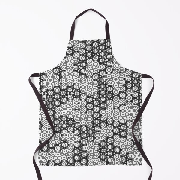 Item preview, Black White and Grey Floral Pattern designed and sold by Trevor Hirst.