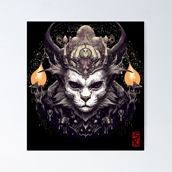 Item preview, Evil cat designed and sold by SiriusrenoTee.