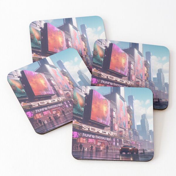Item preview, High-Tech Urban Landscape designed and sold by cyberartmaker.