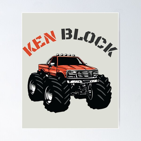 1965 Mustang In The Streets Rip Ken Block Poster Gift - Trends Bedding