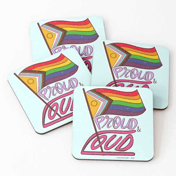 Item preview, Proud and loud designed and sold by Aasthadraws.