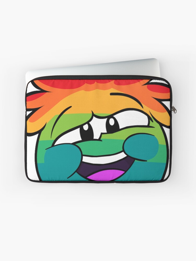 rainbow puffle plush