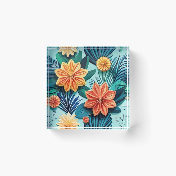 Item preview, Artistic Garden Reverie: Trending 3D Floral Expression Seamless Vector Flowers Pattern - Premium Design designed and sold by Jisoo Flowers.