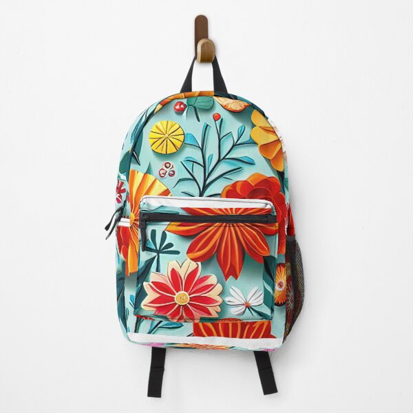 Item preview, Folded Floral Symphony: Catchy Kirigami Artwork Seamless Vector Flowers Pattern - Premium Design designed and sold by Jisoo Flowers.
