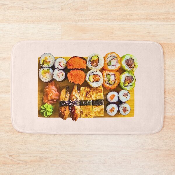 Item preview, Sushi and Sashimi Bento Box Sticker designed and sold by jade-anthony.