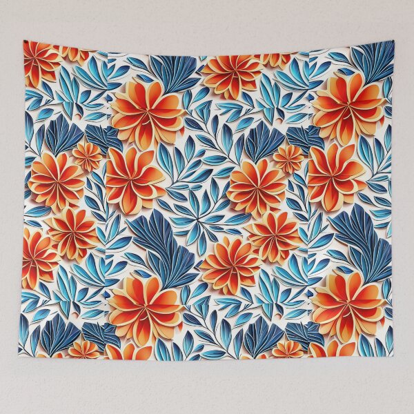 Item preview, Whimsical Paper Blooms: Popular 3D Flower Creation Seamless Vector Flowers Pattern - Premium Design designed and sold by Jisoo Flowers.
