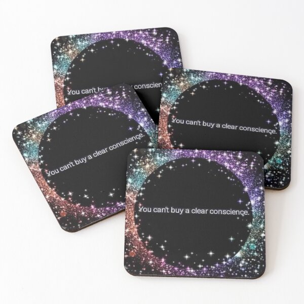 Item preview, clear conscience designed and sold by ritusdesigns.