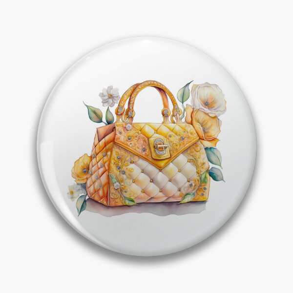 Artikelvorschau, Luxuriöse Designer-Tasche mit Blumenmuster entworfen und verkauft von DreamiDreams.