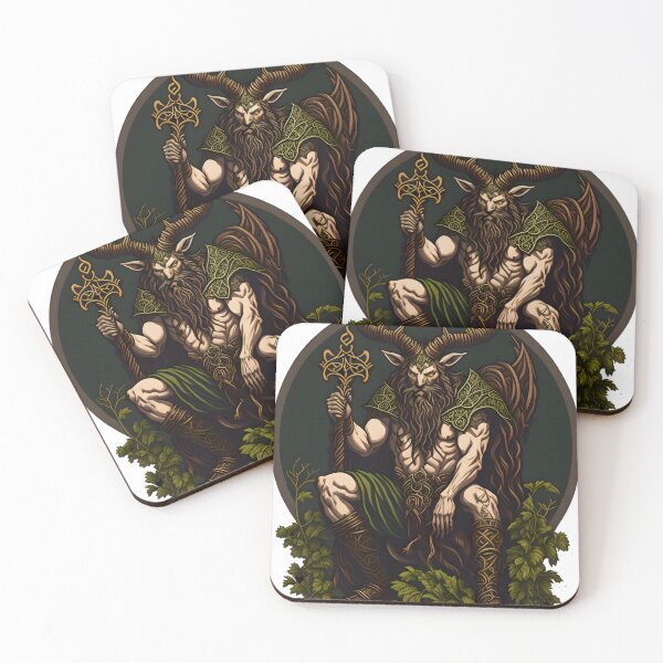 Item preview, Cernunnos, Celtic god of nature designed and sold by Náiade's  Room.