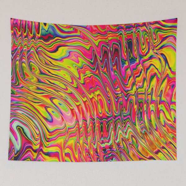 Item preview, Abstract multicolor liquify pattern designed and sold by cutecrazytshirt.