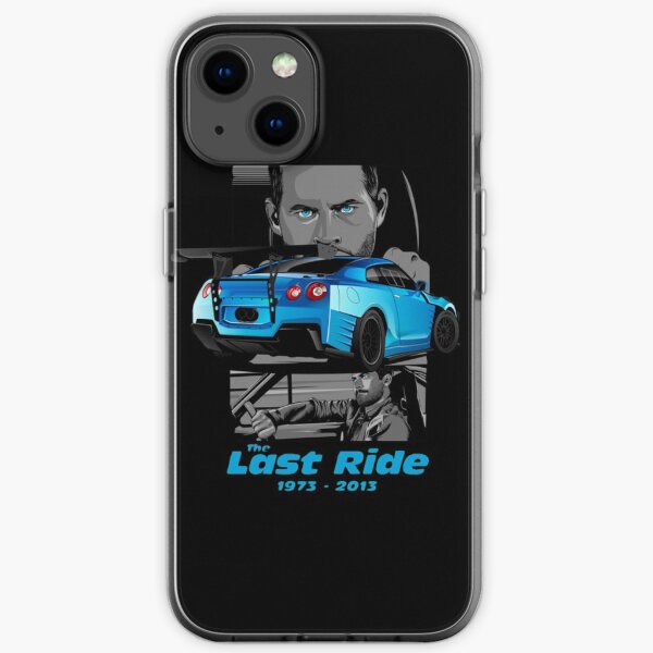 The Last Ride - Paul Walker - GT-R iPhone Flexible Hülle