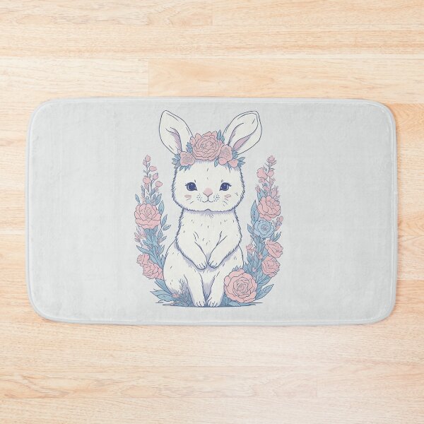 Item preview, Rabbits and Flowers Dance designed and sold by pigipeach.