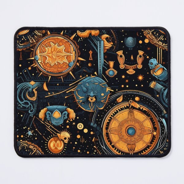 Item preview, Cosmic Fantasy Pattern - Vintage Time Machines designed and sold by GiveMeMood.