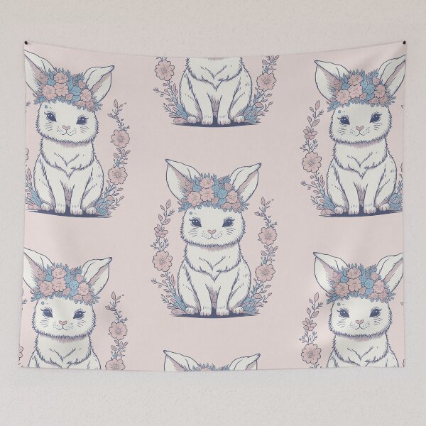 Item preview, In Bloom with Bunnies designed and sold by pigipeach.