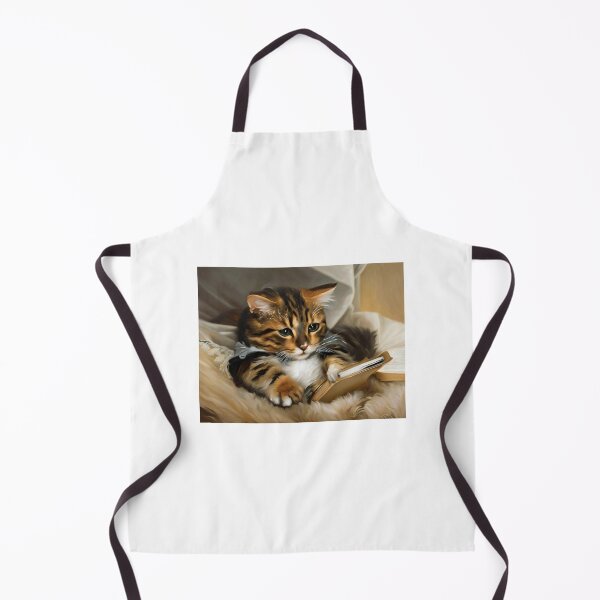 Item preview, Whiskered Words: A Feline's Literary Retreat designed and sold by BeniSof.
