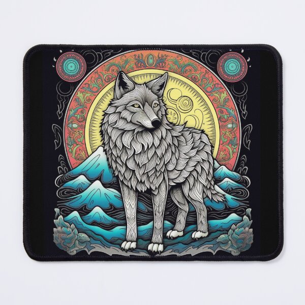 Item preview, Lone Wolf - Symbol of Strength and Freedom designed and sold by Adam Arts.