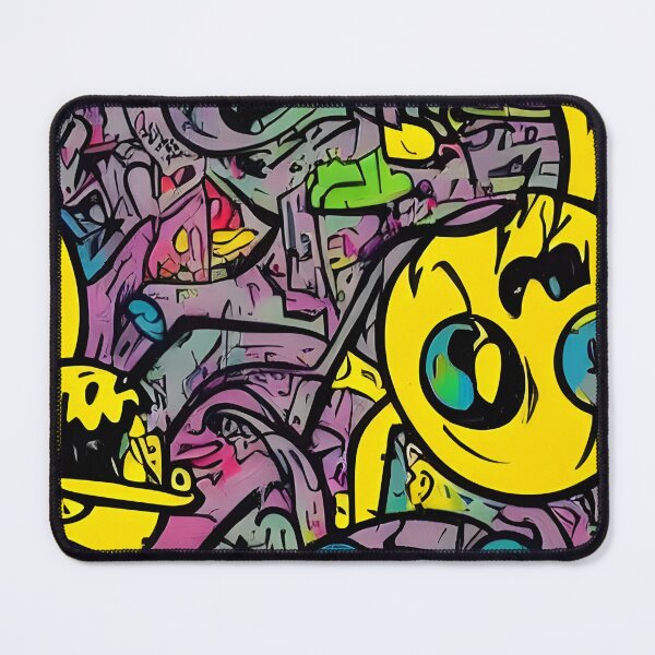 Item preview, Crazy, abstract, colorful doodle designed and sold by Slepy13.