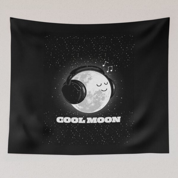 Item preview, Happy Moon Cool Motivated Tee designed and sold by MooArtist88.