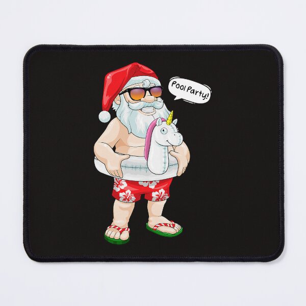 Item preview, Christmas In July Pool Party Santa Unicorn Float Summer designed and sold by KoushtubhDial.