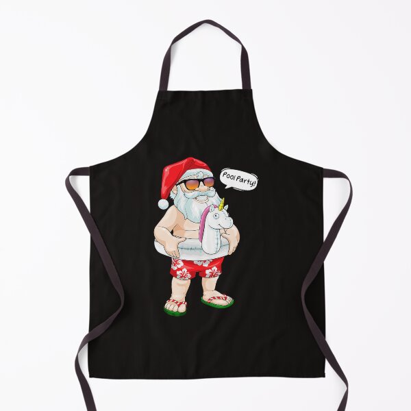 Item preview, Christmas In July Pool Party Santa Unicorn Float Summer designed and sold by KoushtubhDial.