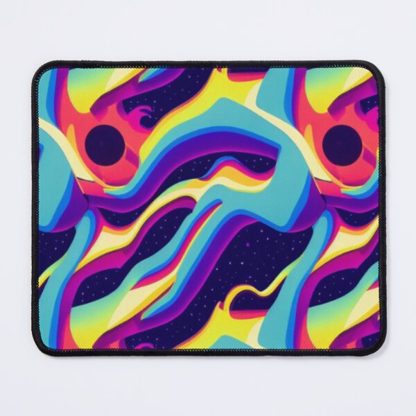 Item preview, Fiery Waves - Vibrant Fire Wave Pattern Artwork designed and sold by BubbleSpy.