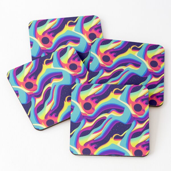 Item preview, Fiery Waves - Vibrant Fire Wave Pattern Artwork designed and sold by BubbleSpy.