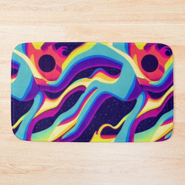Item preview, Fiery Waves - Vibrant Fire Wave Pattern Artwork designed and sold by BubbleSpy.