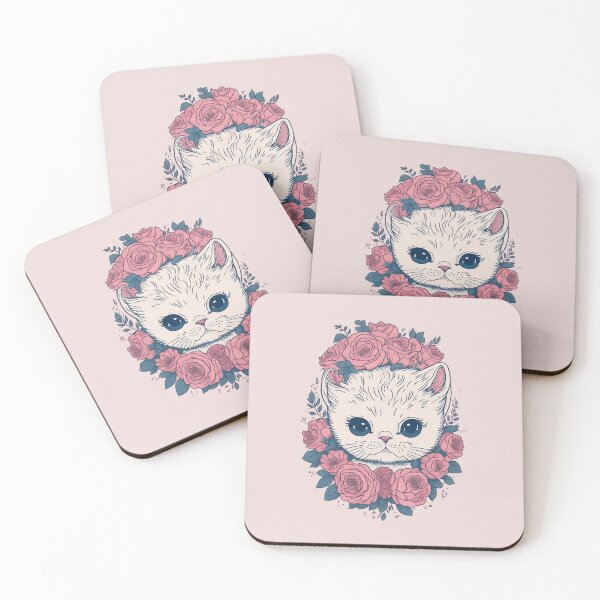 Item preview, Catnip Rosy Blooms designed and sold by pigipeach.